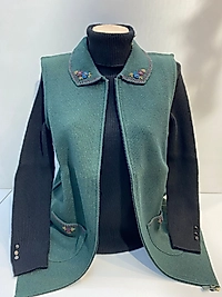 POLO YAKA YÜN YELEK