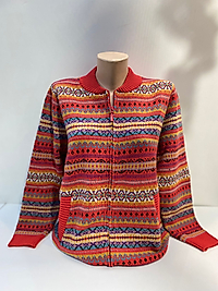 ETNİK DESEN YÜN HIRKA