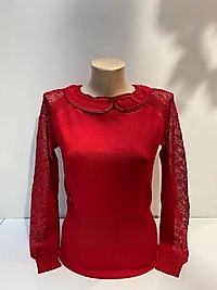 KOL DANTEL BEBE YAKA TRİKO