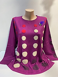 PUANTİYE TRİKO BLUZ