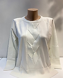 ÖRDÜ DETAY TRİKO KAZAK