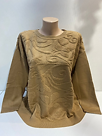 KABARTMA TRİKO BLUZ