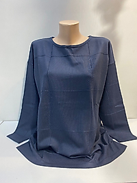 TAŞ DETAY TRİKO BLUZ