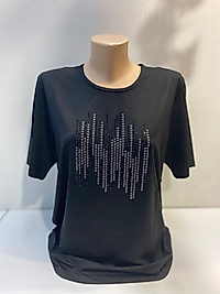 METAL DETAY PENYE BLUZ